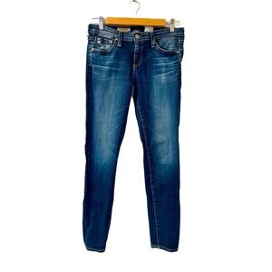 Women’s AG Adriano Goldschmied Dark Blue Skinny Jeans - Size 27R - PERFECT